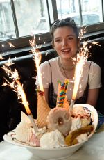 BELLA THORNE at Sugar Factory Event in Miami 03/13/2019