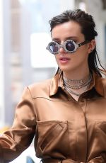 BELLA THORNE Out and About in New York 03/24/2019