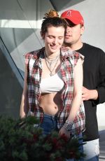 BELLA THORNE Out for Lunch in Los Angeles 03/30/2019