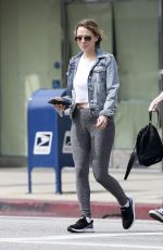 BETHANY JOY LENZ Out and About in Los Angeles 03/20/2019