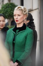 BEVERLEY BREUER on the Set of Katy Keene in New York 03/26/2019