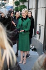 BEVERLEY BREUER on the Set of Katy Keene in New York 03/26/2019