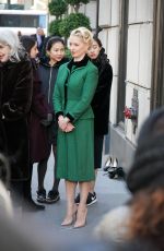 BEVERLEY BREUER on the Set of Katy Keene in New York 03/26/2019
