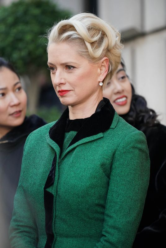 BEVERLEY BREUER on the Set of Katy Keene in New York 03/26/2019