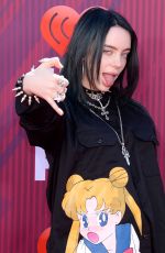 BILLIE EILISH at Iheartradio Music Awards 2019 in Los Angeles 03/14/2019