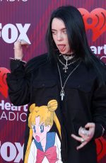 BILLIE EILISH at Iheartradio Music Awards 2019 in Los Angeles 03/14/2019