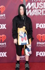 BILLIE EILISH at Iheartradio Music Awards 2019 in Los Angeles 03/14/2019