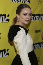 BILLIE LOURD at Booksmart Premiere at SXSW Festival in Austin 03/10/2019
