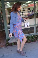 BLANCA BLANCO at a Nail Salon in Los Angeles 03/08/2019