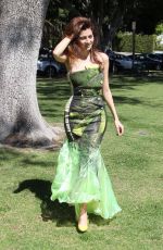 BLANCA BLANCO on the Set of a Photoshoot at a Park in Los Angeles 03/16/2019