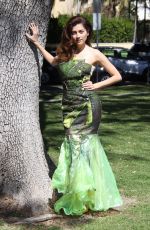 BLANCA BLANCO on the Set of a Photoshoot at a Park in Los Angeles 03/16/2019