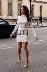BLANCA BLANCO Out at Paris Fashion Week 03/03/2019