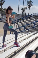 BLANCA BLANCO Workout at Muscle Beach in Venice 03/09/2019