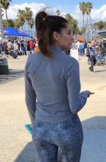 BLANCA BLANCO Workout at Muscle Beach in Venice 03/09/2019