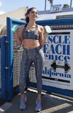 BLANCA BLANCO Workout at Muscle Beach in Venice 03/09/2019
