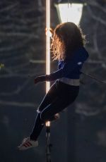 BREC BASSINGER on the Set of Stargirl in Atlanta 03/23/2019