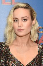 BRIE LARSON at Captain Marvel Screening in New York 03/06/2019