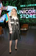 BRIE LARSON at Unicorn Store Screening and Q&A inb Los Angeles 03/26/2019