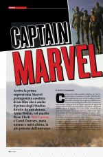 BRIE LARSON in Ciak Magazine, Italy February 2019