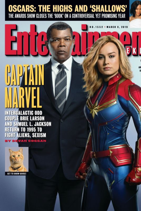 BRIE LARSON in Entertainment Weekly, March 2019