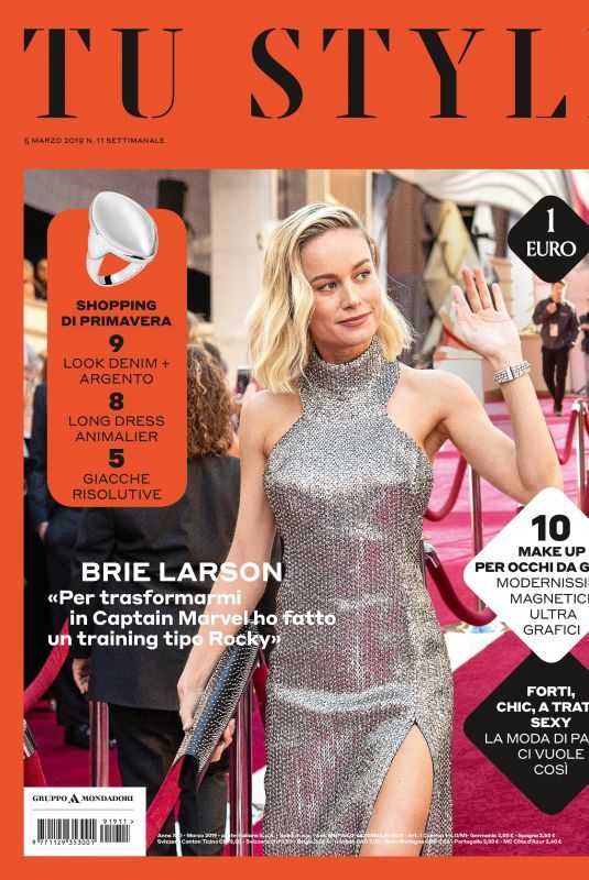 BRIE LARSON in Tu Style Magazine, March 2019