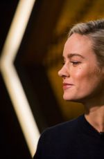 BRIE LARSON on the Set of Weekend Today, 03/10/2019