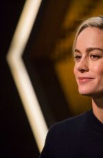 BRIE LARSON on the Set of Weekend Today, 03/10/2019