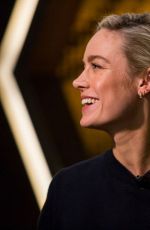 BRIE LARSON on the Set of Weekend Today, 03/10/2019