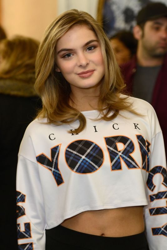 BRIGHTON SHARBINO at Chick Runway Show at NYFW in New York 02/09/2019