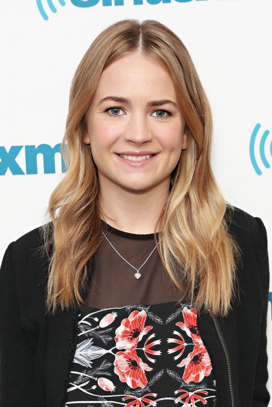 BRITT ROBERTSON at SiriusXM in New York 03/05/2019