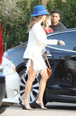 BROOKE BURKE Leaves Soho House in Malibu 03/10/2019