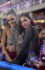 BRUNA MARQUEZINE and IZABEL GOULART at Carnival in Rio De Janeiro 03/10/2019