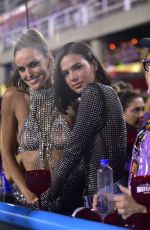 BRUNA MARQUEZINE and IZABEL GOULART at Carnival in Rio De Janeiro 03/10/2019