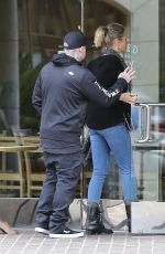 CAMERON DIAZ at Le Pain Quotidien in Calabasas 03/11/2019