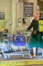 CAMERON DIAZ Shopping at Whole Foods in Beverly Hills 03/07/2019