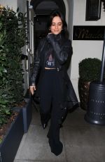 CAMILA CABELLO Leaves Madeo Restaurant in Beverly Hills 03/21/2019