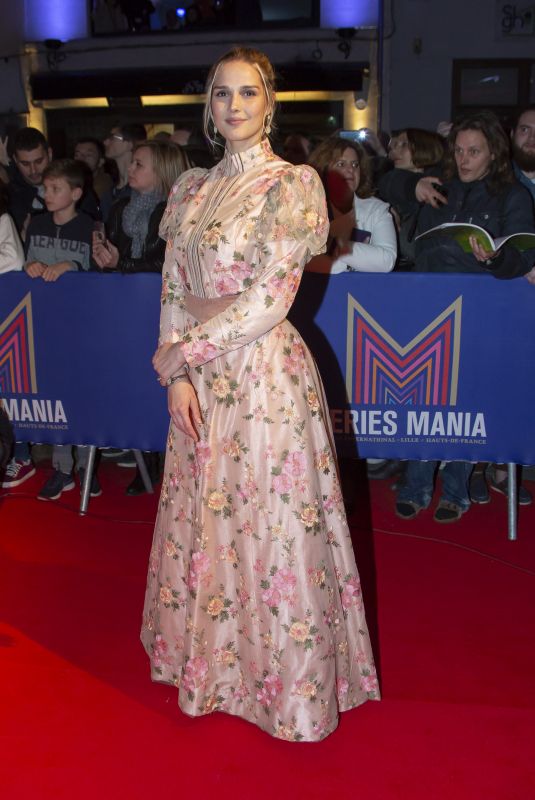 CAMILLE LOU at 2nd Series Mania Festival Opening Ceremony in Lille 03/23/2019