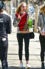 CANDICE ACCOLA Out and About in Los Angeles 03/13/2019