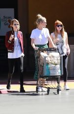 CARA DELEVINGNE and ASHLEY BENSON Out Shopping in Studio City 03/16/2019