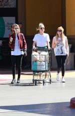 CARA DELEVINGNE and ASHLEY BENSON Out Shopping in Studio City 03/16/2019