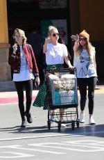 CARA DELEVINGNE and ASHLEY BENSON Out Shopping in Studio City 03/16/2019