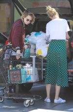 CARA DELEVINGNE and ASHLEY BENSON Out Shopping in Studio City 03/16/2019