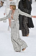 CARA DELEVINGNE at Chanel Runway Show at Paris Fashion Week 03/05/2019