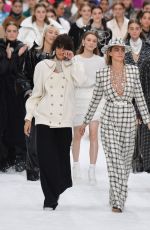CARA DELEVINGNE at Chanel Runway Show at Paris Fashion Week 03/05/2019