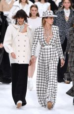 CARA DELEVINGNE at Chanel Runway Show at Paris Fashion Week 03/05/2019