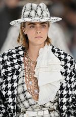 CARA DELEVINGNE at Chanel Runway Show at Paris Fashion Week 03/05/2019