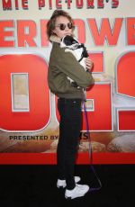 CARA DELEVINGNE at Superpower Dogs Premiere in Los Angeles 03/09/2019