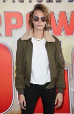 CARA DELEVINGNE at Superpower Dogs Premiere in Los Angeles 03/09/2019