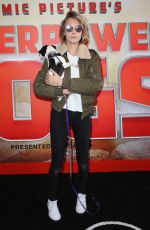 CARA DELEVINGNE at Superpower Dogs Premiere in Los Angeles 03/09/2019