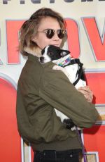 CARA DELEVINGNE at Superpower Dogs Premiere in Los Angeles 03/09/2019